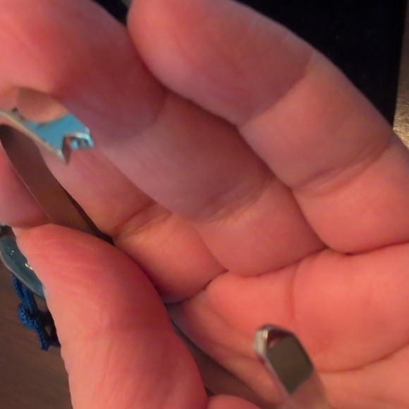 Silver "Thank You For Helping Me Grow" Engraved Bangle Bracelet - Picture 6 of 8